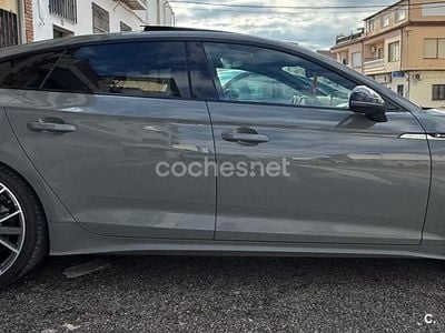 Usado Audi A5 Sportback S-Line 190 CV (139 kW) 2020 Gris / plata Utilitario