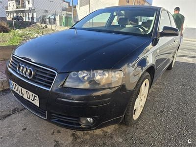 Usado Audi A3 Ambition 140 CV (102 kW) 2005 Negro Utilitario