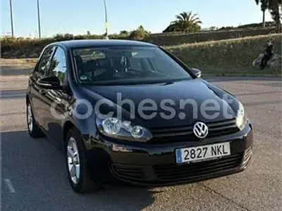 Usado VW Golf VI Advance 122 CV (89 kW) 2009 Negro Utilitario