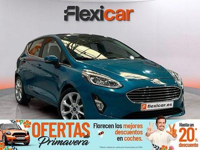 Usado Ford Fiesta Active 85 CV (62 kW) 2018 Azul Berlina