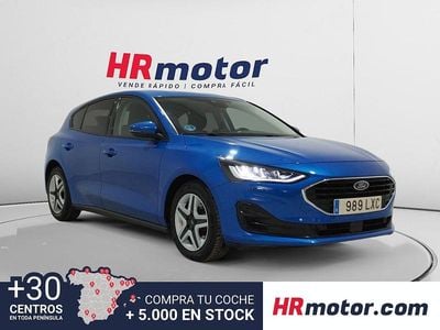 Azul Usado 2022 Ford Focus Trend Berlina | 15.790 € (Precio justo)