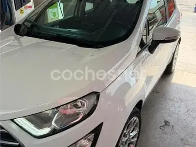 Usado Ford Ecosport Titanium 125 CV (91 kW) 2018 Blanco SUV