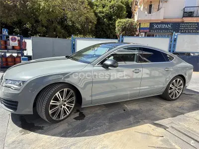 Usado Audi A7 Sportback 245 CV (180 kW) 2012 Gris / plata Utilitario