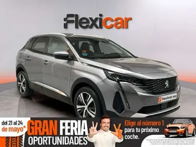 Usado Peugeot 3008 Allure 131 HP (96 kW) 2021 Cinzento SUV