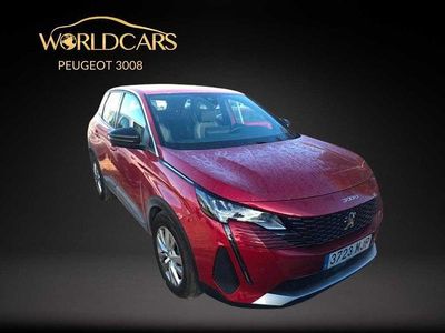 Usado Peugeot 3008 Active 130 CV (95 kW) 2023 Rojo SUV