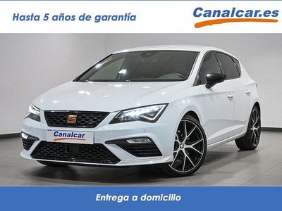 Usado Seat Leon ST FR 150 CV (110 kW) 2020 Blanco Familiar