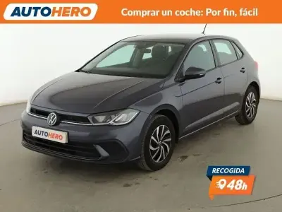 Usado VW Polo Life 95 CV (69 kW) 2021 Gris Utilitario