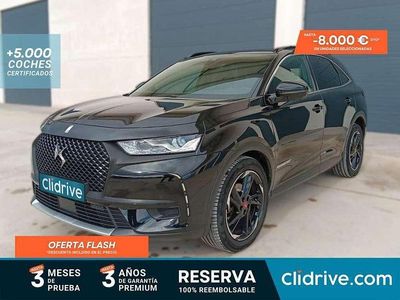 Usado DS Automobiles DS7 Crossback Performance 129 CV (94 kW) 2020 Negro SUV