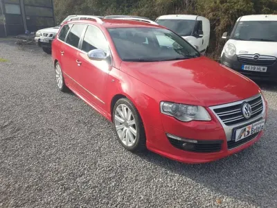 Usado VW Passat R-line 160 CV (117 kW) 2009 Rojo Familiar
