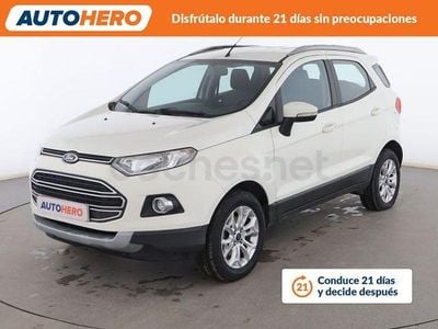 Usado Ford Ecosport Titanium 112 CV (82 kW) 2015 Blanco SUV