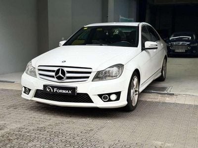 Usado Mercedes C220 Avantgarde 170 CV (125 kW) 2013 Blanco Berlina