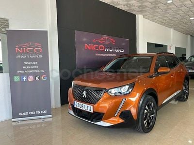 Usado Peugeot 2008 Allure 130 CV (95 kW) 2021 Naranja SUV