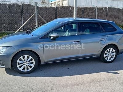 Usado Seat Leon ST Style 150 CV (110 kW) 2017 Gris / plata Familiar