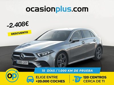 Usado Mercedes A180 116 CV (85 kW) 2020 Gris Berlina