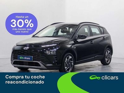 Usado Hyundai Bayon 101 CV (74 kW) 2022 Negro SUV