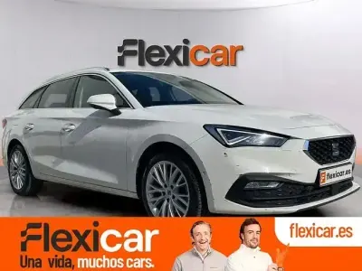 Usado Seat Leon FR 204 CV (150 kW) 2021 Blanco Familiar
