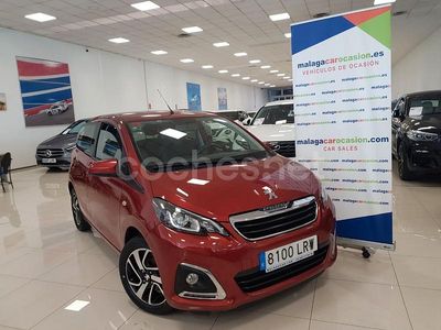 Granate Usado 2021 Peugeot 108 Allure Berlina | 8750 € (Precio justo)