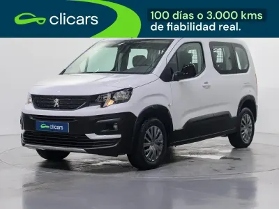 Gebraucht Peugeot Rifter Business-Line 100 PS (73 kW) 2023 Weiß Van / Kleinbus