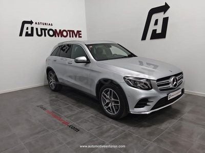 Usado Mercedes GLC220 170 CV (125 kW) 2018 Gris / plata SUV