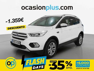 Usado Ford Kuga Titanium 120 CV (88 kW) 2017 Blanco SUV