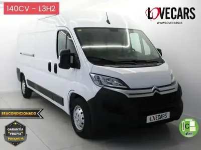 Begagnad Citroën Jumper 140 HK (102 kW) 2021 Vit Minibuss