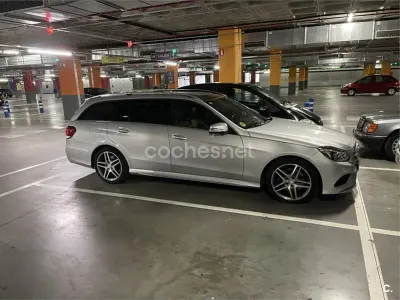Usado Mercedes E220 Avantgarde 170 CV (125 kW) 2014 Gris / plata Familiar