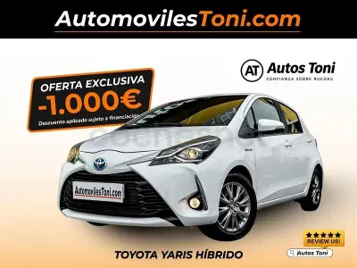 Usado Toyota Yaris Hybrid 100 CV (73 kW) 2019 Blanco Berlina