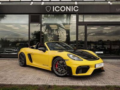 Usado Porsche 718 Spyder 500 CV (367 kW) 2024 Amarillo Descapotable