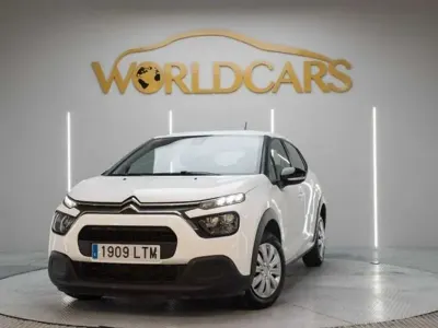 Usado Citroën C3 Live 99 CV (72 kW) 2021 Blanco Utilitario