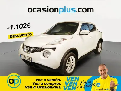 Usado Nissan Juke N-Connecta 110 CV (80 kW) 2017 Blanco SUV