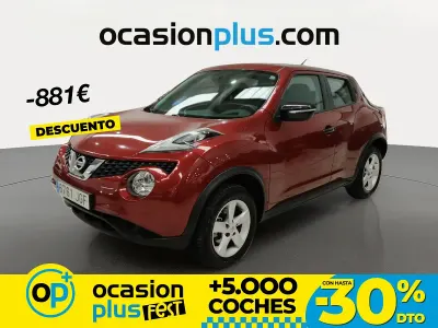 Usado Nissan Juke Visia 94 CV (69 kW) 2015 Rojo SUV