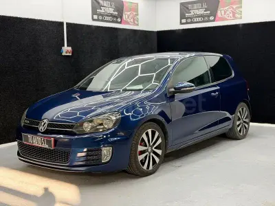 Usado VW Golf VI GTD 170 CV (125 kW) 2010 Azul Utilitario