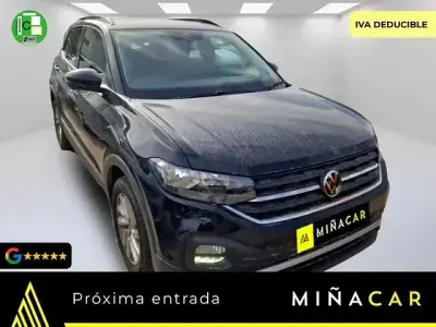 Usado VW T-Cross Advance 110 CV (80 kW) 2022 Negro SUV