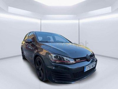 Usado VW Golf VII GTI 220 CV (161 kW) 2014 Azul Berlina