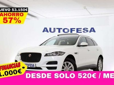 usado Jaguar F-Pace 2.0 D AWD 180cv PORTFOLIO Auto 5P S/S # NAVY, CUER