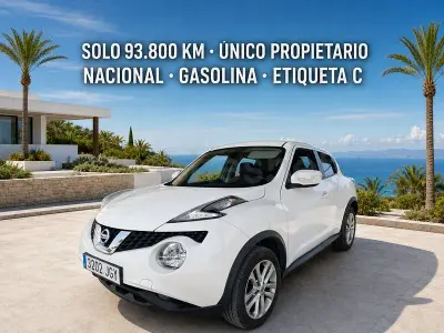 Usado Nissan Juke Acenta 116 CV (85 kW) 2015 Blanco SUV