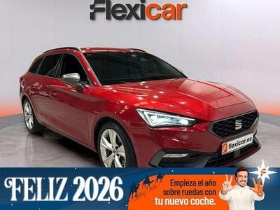 Usado Seat Leon FR 150 CV (110 kW) 2020 Rojo Familiar