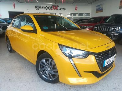 Usado Peugeot 208 Active 100 CV (73 kW) 2021 Amarillo Utilitario
