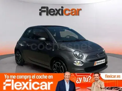 Usado Fiat 500C Club 70 CV (51 kW) 2023 Gris / plata Descapotable