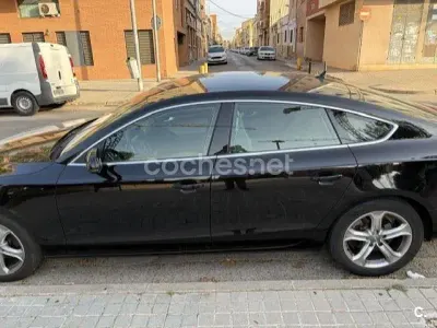 Usado Audi A5 Sportback Advanced 170 CV (125 kW) 2014 Negro Utilitario