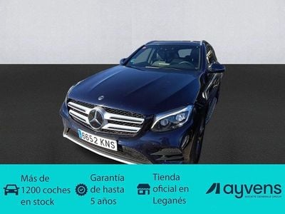 Usado Mercedes GLC250 204 CV (150 kW) 2018 Azul SUV