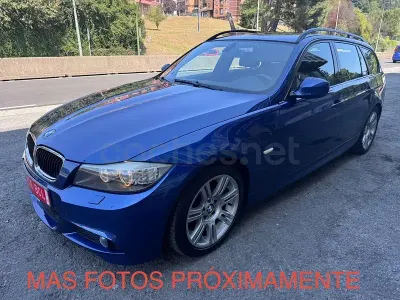Usado BMW 320 Sport Line 170 CV (125 kW) 2009 Azul Familiar