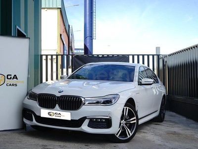 Usado BMW 740 iPerformance 326 CV (239 kW) 2017 Blanco Berlina