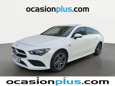Usado Mercedes CLA250e AMG 218 CV (160 kW) 2021 Blanco Coupe