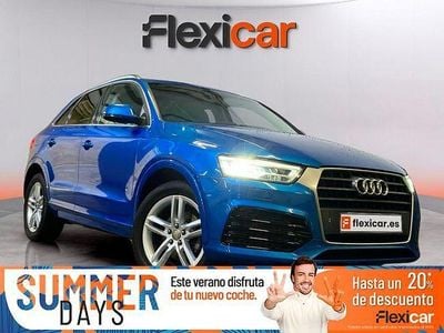Usado Audi Q3 150 CV (110 kW) 2018 Azul SUV