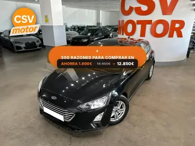 Usado Ford Focus Trend 125 CV (91 kW) 2020 Negro Utilitario