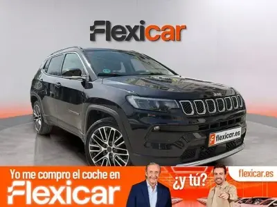 Usado Jeep Compass Limited 130 CV (95 kW) 2021 Negro SUV