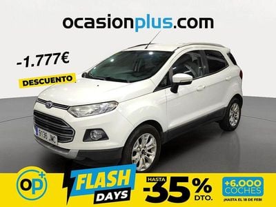 Usado Ford Ecosport Titanium 95 CV (69 kW) 2016 Blanco SUV