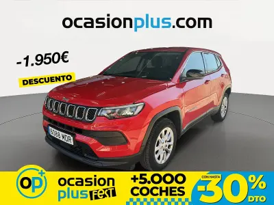 Usado Jeep Compass Longitude 130 CV (95 kW) 2023 Rojo SUV
