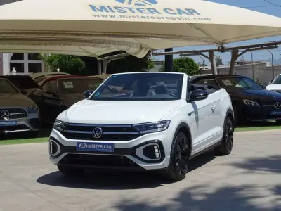 Usado VW T-Roc Cabriolet R-line 150 CV (110 kW) 2022 Blanco Descapotable